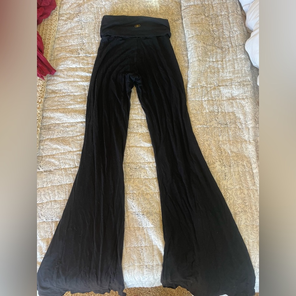 Agni tall flare pants black size xxs
